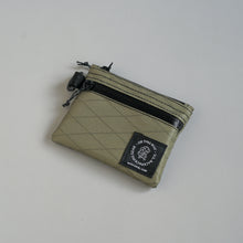 Load image into Gallery viewer, Double Zip Wallet - Xpac Olive