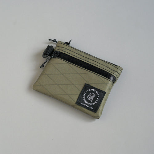 Double Zip Wallet - Xpac Olive