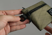 Load image into Gallery viewer, Double Zip Wallet - Xpac Olive